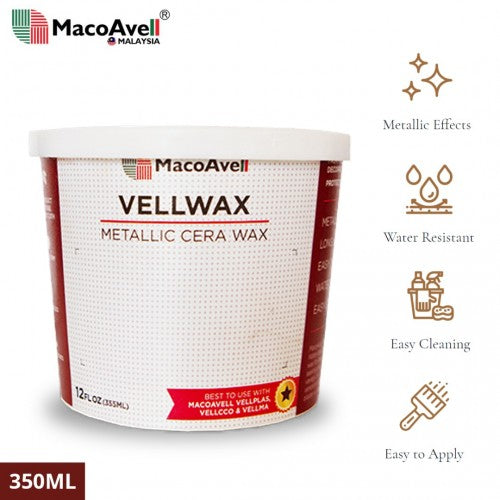 MacoAvell Vellwax Metallic Cera Wax 350ML